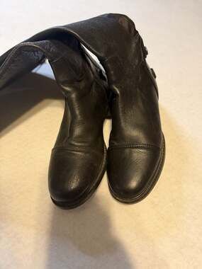 TuffRider Regal Black Leather Tall Dress Riding Boots